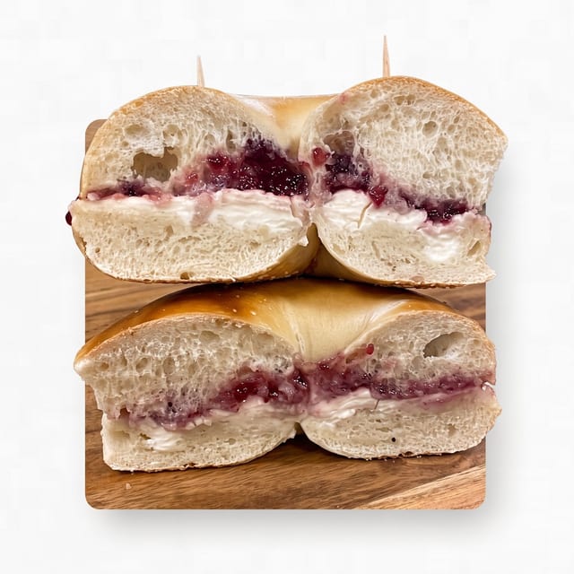 Cream Cheese & Jelly.