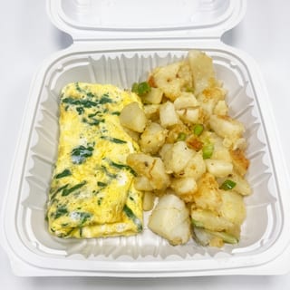 Spinach & Feta Cheese Omelet