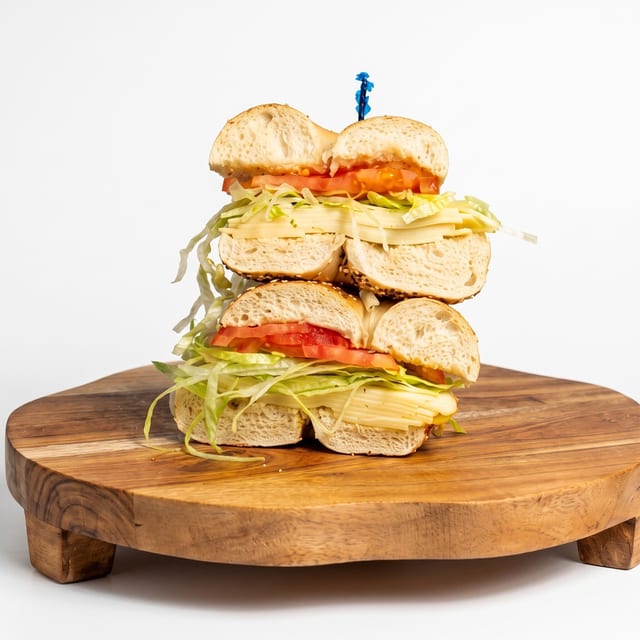 Alpine Lace Low-Fat Swiss Sandwich.