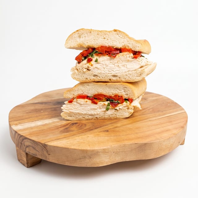 Fresh Mozzarella Sandwich.