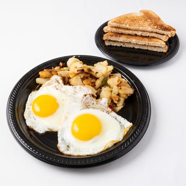 Two Egg Platter.