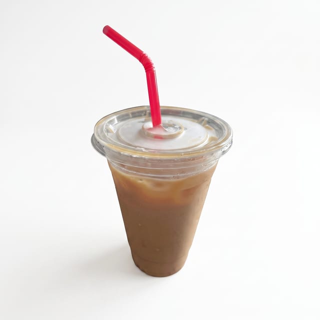 Iced Caramel Latte.
