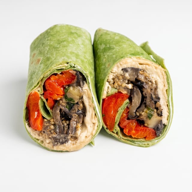 Grilled Vegetable Wrap.
