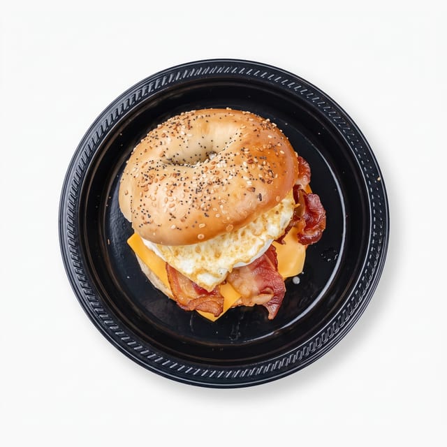 Bacon, Egg & Cheese Sandwich.