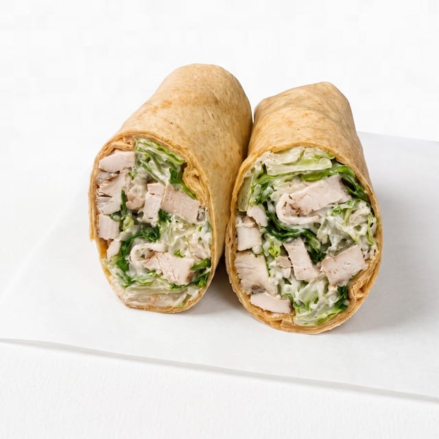 Chicken Caesar Wrap.