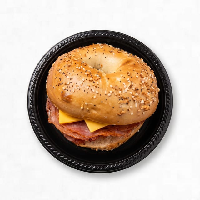 Taylor Ham & Cheese Sandwich.