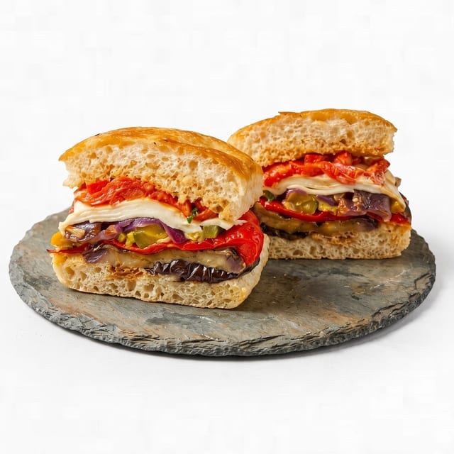 Grilled Vegetable Sandwich.