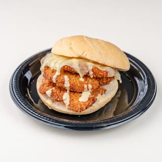 Chicken Filet with Melted Swiss & Honey Mustard